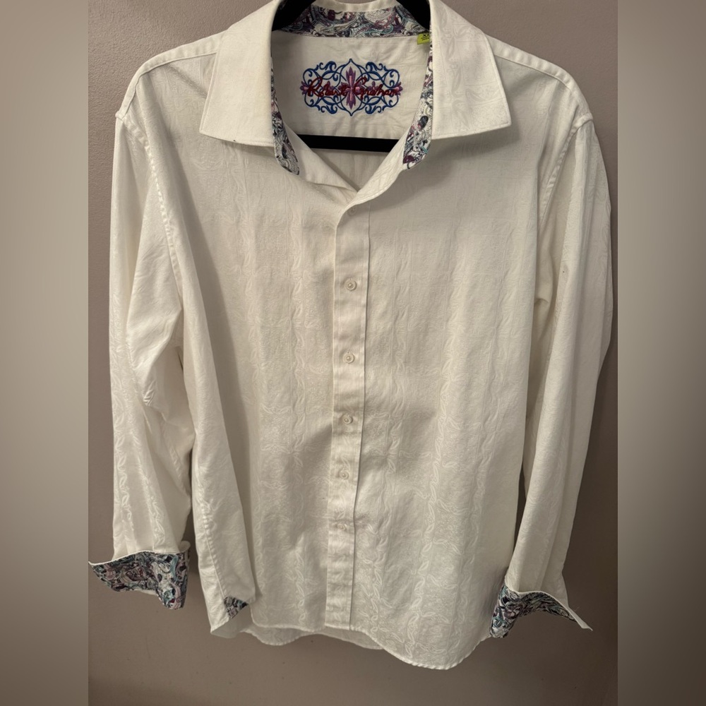 Robert Graham Button Down Shirt Size XL